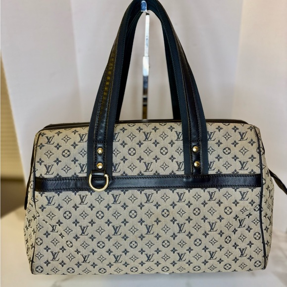 Louis Vuitton GM Monogram Josephine Blue Handbag - Picture 1 of 13